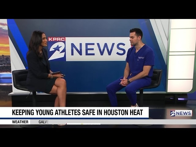 Dr. Boutris discusses Back to School Sports Ramp-Up on KPRC2 (NBC Houston) (Part 1) 